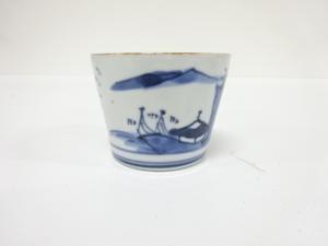 古伊万里　染付　蕎麦猪口